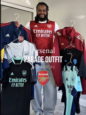 What we wearing to the parade? 👀⚽️❤️ @arsenal @adidas  #arsenal #arsenalparade #coyg #arsenalfans #championsleaguefinal 