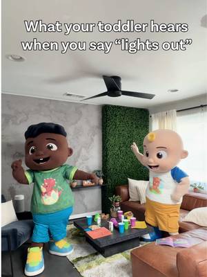 I just a flipped a switch 🔦🕺 #CoComelonChallenge #ToddlerLife 
