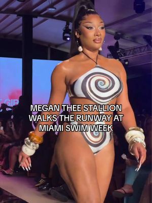 real hot girl @Megan Thee Stallion ❤️‍🔥 #MiamiSwimWeek 