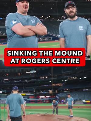 Pretty interesting what the grounds crew does to the mound when there’s a concert at the Rogers Centre #BlueJays #TorontoBlueJays #MLB #baseball #fyp 