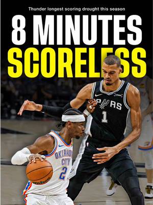 San Antonio clinched Game 6 with a 20-0 run in the third quarter. - Of Oklahoma City’s 14-straight misses, they generated maybe 3-4 clean looks. Isaiah Joe and Cason Wallace missed a couple open threes; SGA and Jared McCain missed a couple bunnies around the rim. - The real kicker is that most of this scoreless stretch happened with Luke Kornet in the paint—not Victor Wembanyama. - I wouldn’t expect that kind to stretch to occur again vs Kornet, but it was an absolute treat watching Castle, Harper, Vassell and Champagnie fly around for several minutes straight defensively. #nbaplayoffs #NBA #sanantoniospurs #oklahomacitythunder #spurs