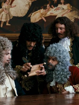 Sending DMs in the 1700s Follow @withhasteshow weekly. His next option was gonna be "U Upeth?"