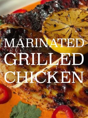 MARINATED GRILLED CHICKEN // MOJO ROJO 🔥 Recipe below ⬇️ One of my favourite ways to cook chicken in summer. A whole chicken broken down, marinated overnight in yoghurt, lemon, garlic and spices (the yoghurt tenderises the meat beautifully), then grilled low and slow over charcoal and served with an outrageous mojo rojo made from charred peppers, chilli and almonds. Chicken: Take 1 whole chicken (approx. 1.8-2kg) and break it down into breasts, legs and wings (save the carcass for stock). For the marinade, mix 200g Greek yoghurt, 3 tbsp olive oil, 6 grated garlic cloves, zest and juice of 2 lemons, 2 tsp paprika, 2 tsp cumin, 2 tsp oregano, 2 tbsp honey, 2 tsp fine salt and 1 tsp black pepper. Coat the chicken thoroughly and marinate for at least 3 hours, ideally overnight. Mojo rojo: Char 4 long sweet red peppers over the BBQ until blackened all over, then peel off the skins. Add to a blender with 4 red chillies, 5 garlic cloves, 2 tsp smoked paprika, 2 tsp cumin, 2 tbsp red wine vinegar, 75g almonds (for body and texture), 120ml olive oil and 1 tsp salt. Blend until smooth. To cook: Build a nice even bed of charcoal and keep the heat relatively low - no raging inferno. Cook the breasts for about 10 mins, the legs for 20–30 mins, turning regularly until beautifully charred and cooked through. Burn a couple of lemon halves alongside. To serve: Spread the mojo rojo onto a plate, top with the chicken, finish with fresh coriander, sliced chilli and the burnt lemon. Smoky, juicy, spicy, bright. Unreal. #cooking #grill #bbq #chicken #Summer