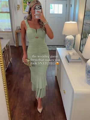 & the built in bra😍 SO many gorgeous colors to choose from and I'm so happy this finally restocked! It's been gone for weeks!🤍 So perfect for a wedding or vacation! Wearing size medium and I'm 5'9! #boujeeonabudget #weddingguestdress #vacationdress #vegasoutfit #SummerFashion 