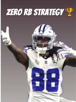 Zero RB Fantasy Football Strategy! #fantasyfootballadvice #fantasyfootball #fantasyfootballtips #zerorb 