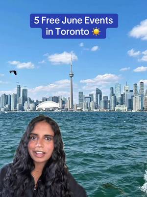 Free events you don't want to miss this June! ☀️ #junevents #freeevent #toronto #free #Summer 
