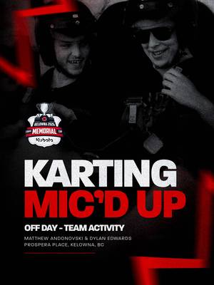 RANGERS GO KARTING🏁 Keeping the engines warm and the competition hotter. Off day at the Memorial Cup means one thing, battle mode never stops. The boys hit the track before Sunday’s Memorial Cup Final. Ready to bring that same speed and intensity when it matters most.🚨 #MemorialCup | #BattleBuilt