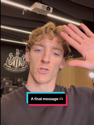 The final word from Anthony Gordon 🤳   Best of luck, AG! 👊 #Newcastle #NUFC #SportsOnTikTok #AnthonyGordon