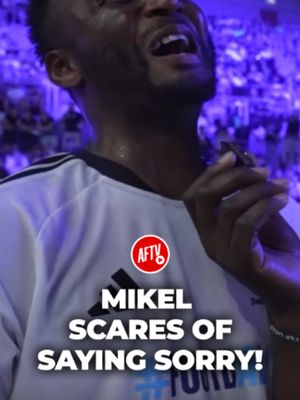 Mikel is scared of saying sorry to Arsenal! 😂 #AFTVBudapest #AFTV #Arsenal #Sportsontiktok