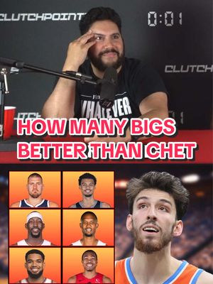 How many bigs are better than Chet? 🤔