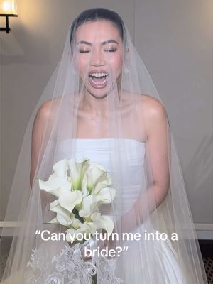 Best job ever 😭🫶🏼👰🏻‍♀️ #lindamua #bridalmakeup #sydneymua
