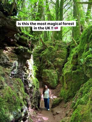 Is this the most beautiful forest in the UK? 🌿 📍 Puzzlewood, Forest of Dean, GL16 8QB 💷 Entry: £10 adults Hidden just over 2 hours from London, this rare temperate rainforest feels like stepping into another world - with moss-covered ravines, twisted ancient roots, and pathways that don’t feel real. 🎥 You might recognise it from Star Wars, Doctor Who, and The Secret Garden. Getting there: 🚗 Around 2-2.5 hours from London 🚆 Train to Lydney or Gloucester + short drive/taxi This is one of those places that feels completely different from anywhere else in the UK ✨ Save this for your next day trip 🌿 #puzzlewood #forestofdean #uktravel #uktravels #outdoorlovers  Things to do in England, Places to visit in England, Forest of dean, Puzzlewood Forest