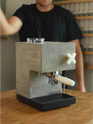 A concrete espresso machine?