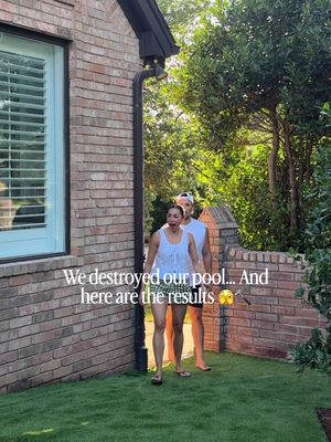 #ad our dream backyard reveal!!! 🏡⛳️🔨 bye pool! We are absolutely obsessed with how this turned out!!  We got all our patio furniture from @Wayfair !  Wayfair has the seating to make your home the ultimate staycation spot for all your hosting and entertaining needs 🌴 #wishyouwerehere #outdoor #Wayfair #WayfairPartner 