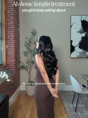 Replying to @moreofmaye a few extra details because I couldn’t fit everything into the voiceover 😅 💾 Save this for later if you want to try it yourself. ✨ Quick process breakdown: 1. Clarifying shampoo (I usually wash a few times to remove buildup). 2. Blow dry hair completely. 3. Section hair into manageable sections. 4. Apply the keratin mousse in small sections, coating the hair well and staying away from the roots. 5. Let it sit for 30 minutes (no heat necessary). 6. Apply the hydrating conditioner. 7. Wait 5 minutes. 8. Rinse briefly (about 5–10 seconds). 9. Blow dry thoroughly. This is my biggest tip because the better I blow dry, the less I need to rely on the flat iron. 10. Flat iron on low heat (I stay under 350°). 11. Trim ends if needed ✂️ (I forgot to record this step). A big reason why I love this treatment is because I can control the process myself. I’m not trying to completely straighten my curls or compromise the integrity of my hair. I just want more manageable for my current lifestyle.  The treatment does have a smell like most keratin treatments, but in my opinion it’s nowhere near as strong as the salon ones. This usually leaves my hair smoother, softer, easier to manage, and helps with tangles and breakage without completely taking away my curls. you can usually find it at your local beauty supply store, or I’ve linked it in my Amazon storefront and ShopMy for those asking.  @Alfaparf Milano Pro #keratintreatment #athomekeratintreatment #haircareroutine #alfaparf 