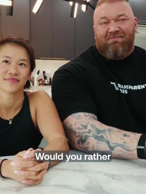 You can only pick one. This or this supplement showdown ft. @littletfitness and @thorbjornsson.