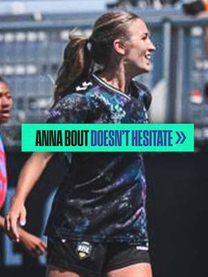 NO HESITATION FROM ANNA BOUT 👀🔥 #nsl #northernsuperleague #vancouver #vancouverrisefc #annabout 