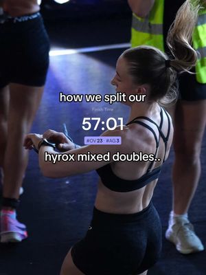 My first race back post-injury yayyy #hyrox #hyroxrace #hyroxdoubles 