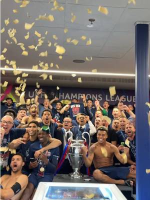 "ON EST CHAMPIONS" 😁🏆 #UCLfinal #UCL #ChampionsLeague #PSG 