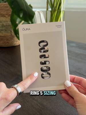 Oura ring 5 sizing kit! Mine ended up being the same size as before, but I guess it’s good to check! #oura #Tech 