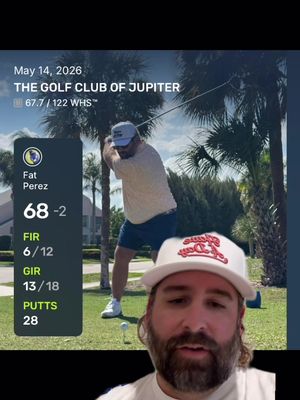 Any day under par is a good day.  Even at a short golf course.  And @TheGrint has me covered for tracking my scorecard and stats for the day.  Bonus - a play a hole with Perez from the round.  Get in on the action and download The Grint app today!  #thegrintpartner 