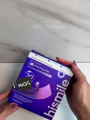 Want a quick and easy way to brighten your smile? These whitening strips are an absolute game-changer. They’re perfect if you’re not a fan of the taste or the burning sensation that often comes with other whitening products. It’s a simple, effective solution that fits easily into your daily routine. With these, there’s no sensitivity and no taste at all. Give them a try and see the difference for yourself! Comment below if you’re excited to try them! 😁✨ @hismile #whiteningstrips #hismile #teethwhitening #whiteteeth 