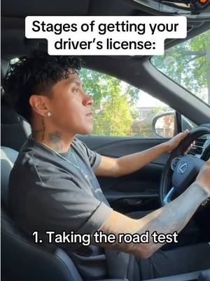Who can relate?? 😅 #fyp #viral #relatable #stages #driverslicense 