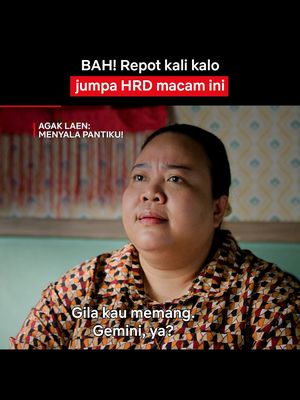 Baru interview aja udah berat tekanan batinnya. #NetflixIndonesia #AgakLaenMenyalaPantiku #GitaBhebhita #BenidictusSiregar