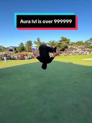 The only golfer on earth who would do this after winning 🤯🏆 #golfer #golftok #fyp 