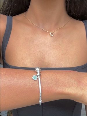 Something one can never forget… the Pandora Organically Shaped Pavé Circle 💗✨ They’re basically part of us at this point 🤭 Video by @VISHWA 🎀  #PandoraUK #JewelleryTok #jewellery #TikTokShop #tiktokmademebuylt 