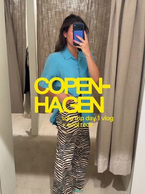 When I found out I was going to Paris for work and had a week between events, I took it as my sign to book a solo trip to Copenhagen for the weekend.  It’s been a dream of mine to come here, and the goal of this trip is truly to enjoy all the things I love, and celebrate two years of full-time content creation 🥹 (Check the other app for all the tags <3) #copenhagendenmark #copenhagencafe #copenhagenbakery #copenhagenvintage #copenhagenguide 