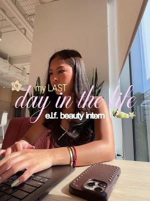 INSANE LAST DAY OF MY E.L.F. BEAUTY INTERNSHIP!! 🥹 so so grateful for everything that led me to this point & for all of you for always being so supportive! i can't wait to keep reminding yall to pursue your marketing baddie dreams as i enter this new chapter!! 💛🫧 #motivation #internship #Vlog #realistic #elfbeauty  