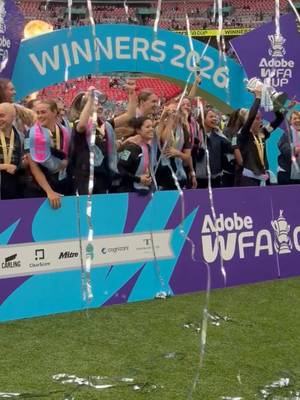 #AdobeWomensFACup carnage 🎉