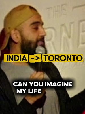 Can you imagine if I wasn’t born in Canada? I think I’d stil end up here.   #standupcomedy #india #indian #canada #school