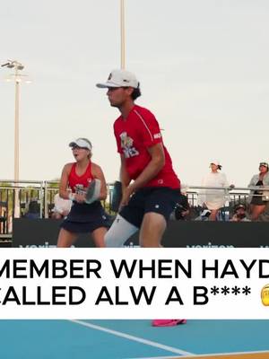 This one has some lore. 🍿🫣💥   Some history never stays in the past. 🍿   Hayden Patriquin vs. Anna Leigh Waters, Round 2 LIVE now on Pickleball TV.   #MLPColumbus #MLP2026