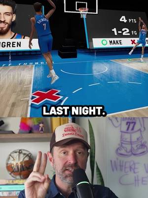 Where was Chet in Game 7??? #NBA #okcthunder #hoops #fyp 