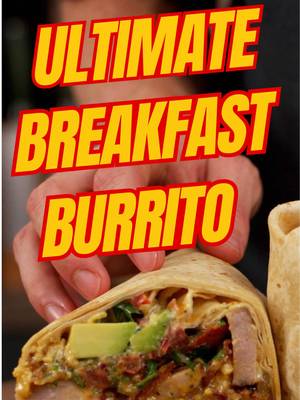 I’m making the ULTIMATE breakfast burrito 🌯 full video on YouTube now! #breakfastburrito #burrito #ultimatebreakfast #hashbrowns #betterthantakeout