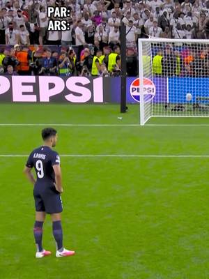 The 2026 final penalty shoot-out 😤 #UCL #UCLfinal #ParisvsArsenal 