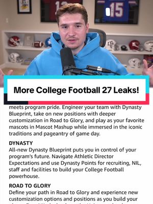 #collegefootball27 