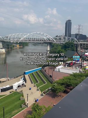 Did we mention we also have the best drinks? 👀 Hang with us ALL CMA Fest long 🤝 #cmafest #riverfrontstage