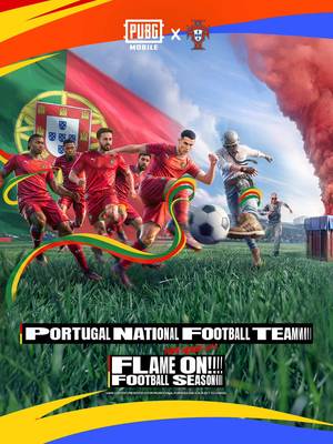 It's Portugal time!  @Portugal just landed in the Battlegrounds 🇵🇹⚽ We are now proud to be the Official Game Partner of Portugal National Football team! The Jersey Assembly event is LIVE — grab your football-themed jersey sets for free, pick your squad, and show the world whose side you're on! https://pubgmobile.go.link/PUBGMPORTUGAL #PUBGMFOOTBALL26 #PUBGMPORTUGAL #PUBGM440 #PUBGMOBILE #itsportugaltime
