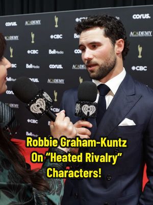 Robbie Graham-Kuntz spills the tea about other #heatedrivalry characters he would’ve loved to play! 👀🔥  #cdnscreenawards #HudsonWilliams #FrançoisArnaud #kipandscott 