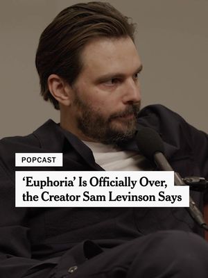 In an exclusive interview, the “Euphoria” creator Sam Levinson explained why he felt it was time to end HBO’s juggernaut series. He also called the series finale a tribute to the actor Angus Cloud, who played the drug dealer Fezco in the show’s first two seasons and died in 2023 from a fentanyl-related overdose. With its third season since 2019, “Euphoria” concluded a thrilling, provocative and tumultuous run with a cast of the defining young actors of the 2020s: Zendaya, who won two Emmys for her portrayal of Rue, Sydney Sweeney, Jacob Elordi, Hunter Schafer and more. In a wide-ranging conversation, Levinson, himself a former addict, described staying true to his vision, his approach to shooting sensitive subject matter and the limits of empathy. Watch the full interview at the link in our bio. Video by Pat Gunther, Sophie Erickson and Kate LoPresti/The New York Times