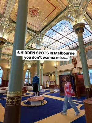 MORE INFO down here! 👇 Melbourne is full of amazing hidden gems throughout the whole city, but these are our current favourites 🤫✨ Use code: BM10 to get your @youtripau card for FREE plus to help our community we’ve got you a bonus $10 loaded on your case to spend, no strings attached 💜 Exploring spots like this has been made even easier with our YouTrip card. If you want “mates rates” while travelling, YouTrip’s purple card works in over 150 countries and gives you 2% cashback on international purchases, plus up to 8% cashback on travel websites like Viator, GetYourGuide and Expedia ✈️💳 📍Regulars — I finally tried the famous -85° coffee and it genuinely comes with a warning before you drink it 😂 Definitely one of the most unique coffee experiences in Melbourne ☕🥶 📍ANZ Gothic Bank Museum — From the outside it looks normal… but inside honestly feels like Gringotts from Harry Potter 🏦✨ Plus it’s completely FREE to visit. 📍Metro Collectibles — Hidden downstairs in the CBD, this place is packed with collectibles, figurines, trading cards and nostalgic pop culture finds 🎮🦸 📍Soi 83 — One of my favourite hidden food spots in the city right now. Incredible food and only $18 for lunch! 📍Photobooth at 10 Bourke Street — An old-school photobooth that only costs $9 for a strip of photos 📸 Such a fun little memory with friends. 📍 Nico’s Night Shift - exactly what you think LATE NIGHT BURGS 😍 right near a few awesome bars in Fitzroy, in the exact same spot has Nico’s normal sandwich spot! #melbourne #melbournedayout #melbourehiddengems