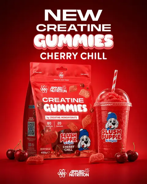 Creatine Gummies in SLUSH PUPPiE Cherry Chill are NOW AVAILABLE! 💥 Grab yours before they’re gone! 🍒 #CreatineGummies #Creatine #SLUSHPUPPiE #CherryChill #GymTok 