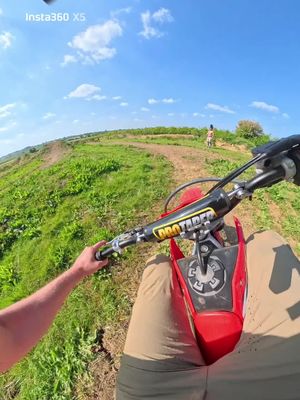 Belly-cam caught on @insta360 official #X5 🙌 Summer pit bike dreams #insta360 