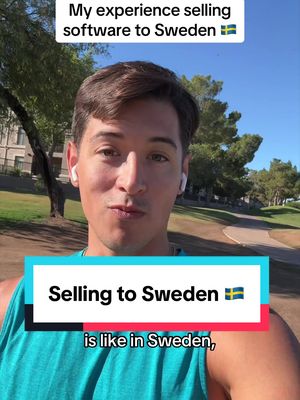 Replying to @ButterySnax  my experience selling to Sweden 🇸🇪 #swedish #fypシ #sales #salestips 