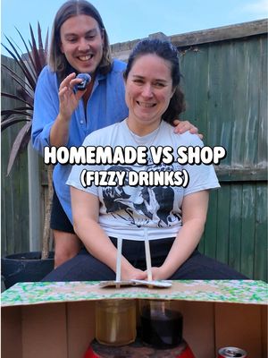 will my wife believe my homemade recipes are the shop bought fizzy drinks?