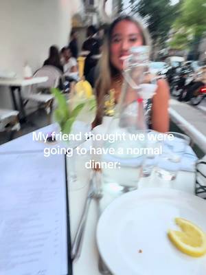 @Olivia Zhang you should know by now not to call a guy cute around me hahaha omg🤣From hosting a legendary conference all weekend to potentially meeting your future husband #fortheplot #nyc #lol #dinner 
