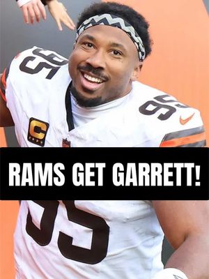 THE CLEVELAND BROWNS HAVE TRADED MYLES GARRETT TO THE LOS ANGELES RAMS FOR JARED VERSE, A 2027 1ST ROUND PICK AND OTHER DRAFT PICKS! 🤯 🤯🤯   #rams   #browns   #nfl   (Video via @NFL on CBS) 